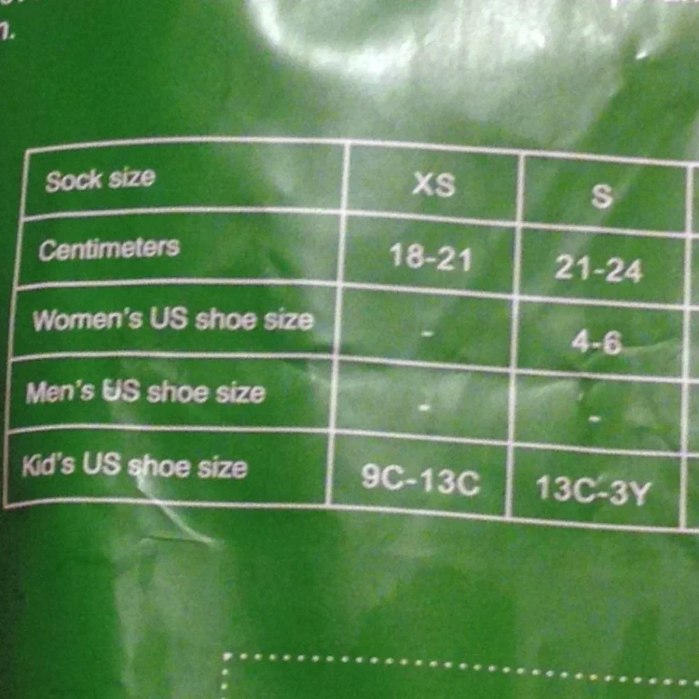 Soccer Socks, 2 pairs R-Bao XS-S sports socks
